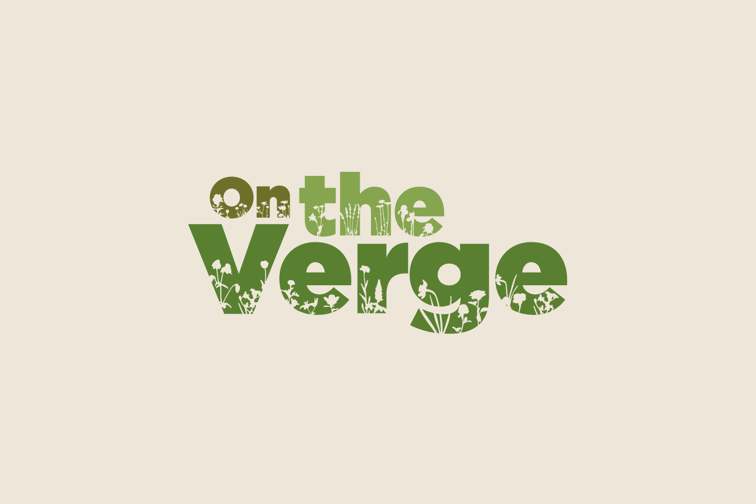 On The Verge logo design